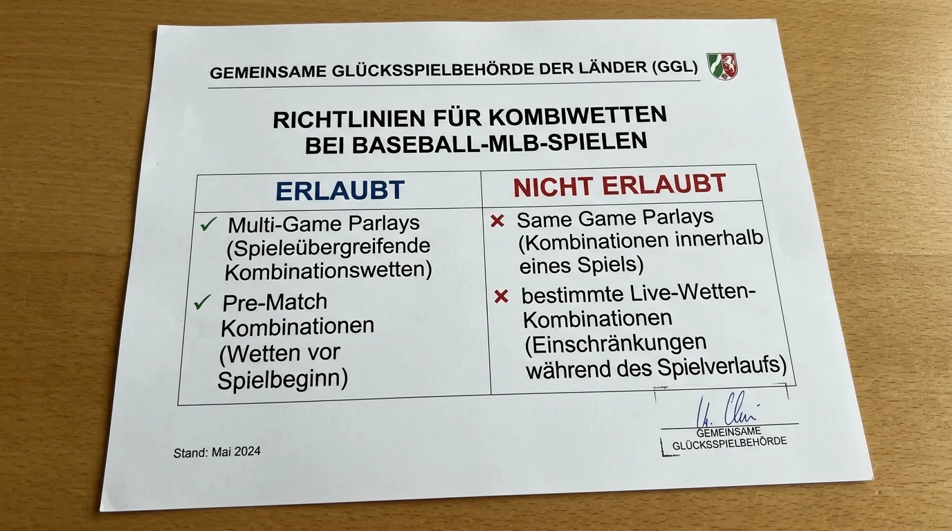 GGL-Einschränkungen für Baseball-Kombiwetten unter dem GlüStV 2021 – was erlaubt ist und was nicht