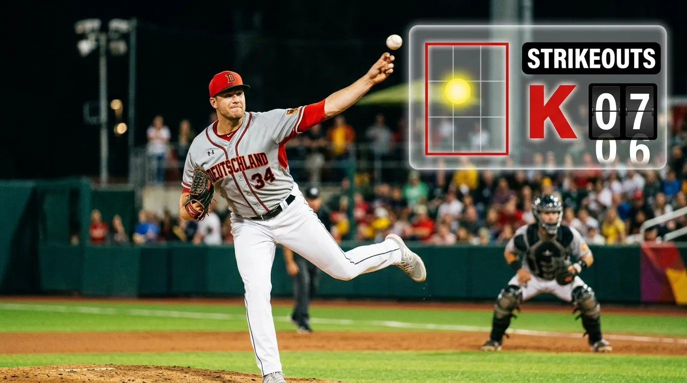 Pitcher Props beim Baseball – Strikeout-Total Wetten auf Starting Pitcher bei deutschen GGL-Anbietern