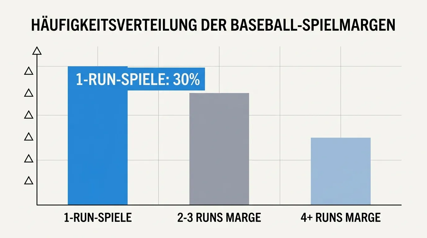 Statistik zu 1-Run-Spielen in der MLB und ihre Bedeutung für Run Line Baseball Wetten