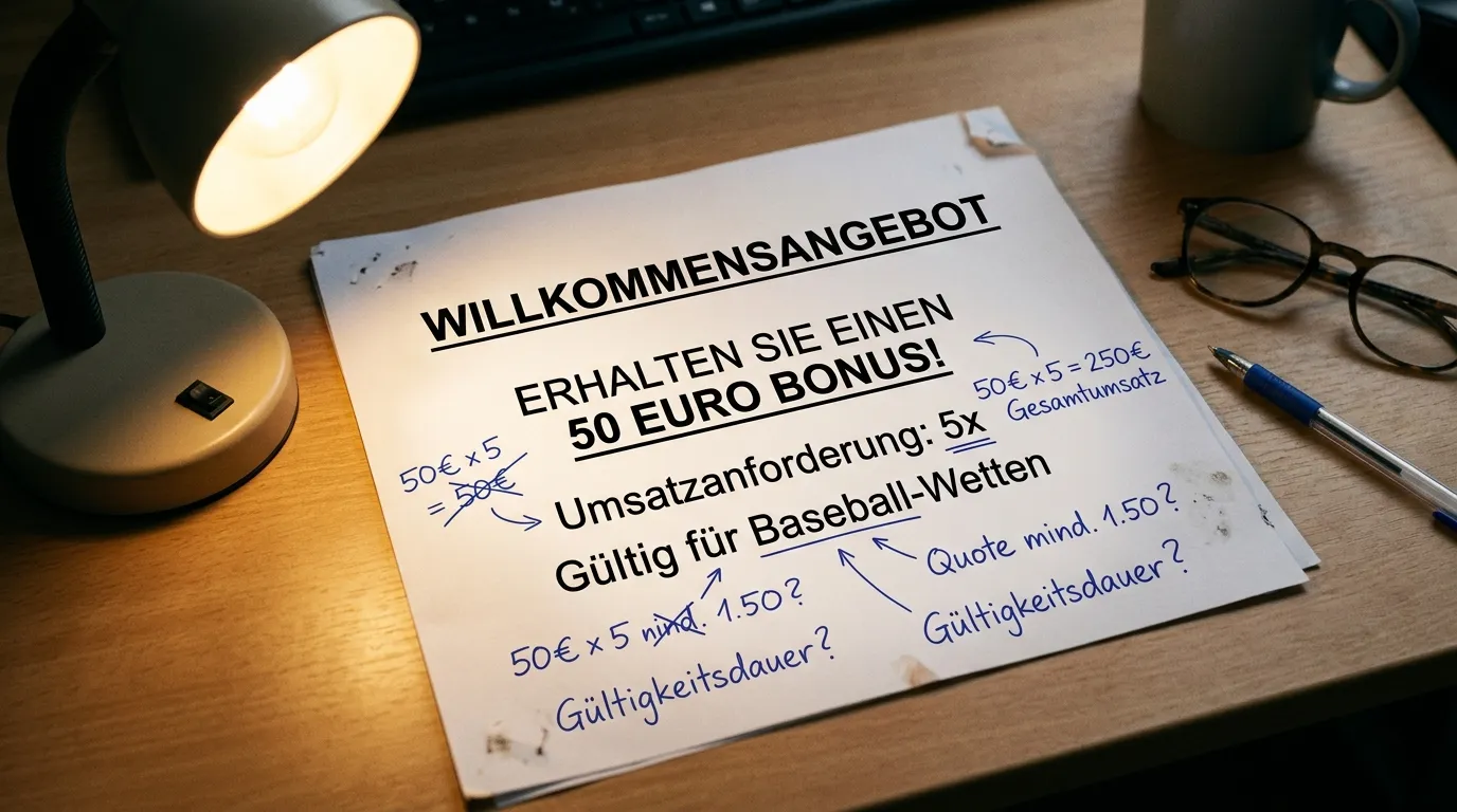 Vergleich der Neukundenboni und Freiwetten bei GGL-lizenzierten Baseball Wettanbietern