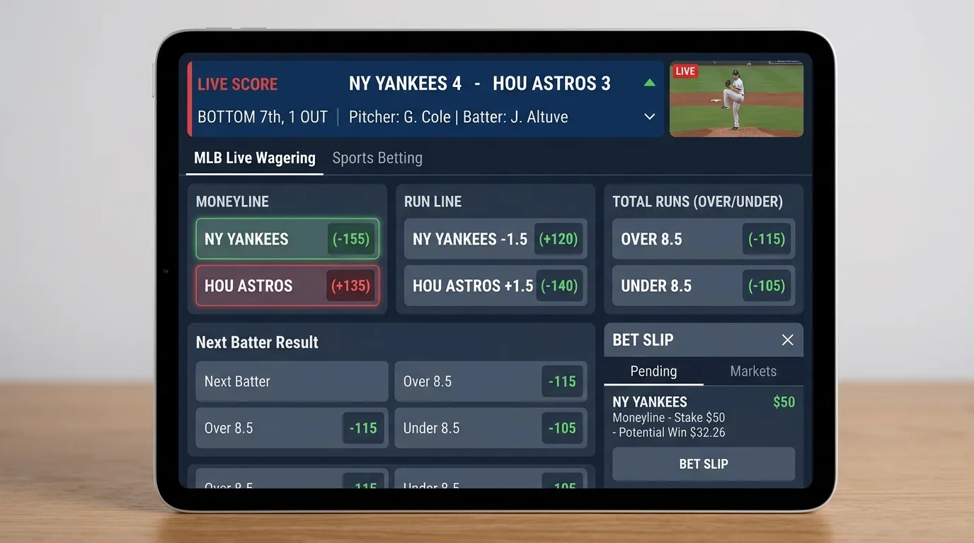 bwin MLB Live-Wetten Deutschland – In-Play-Märkte und dynamische Quoten bei Baseball Live-Wetten