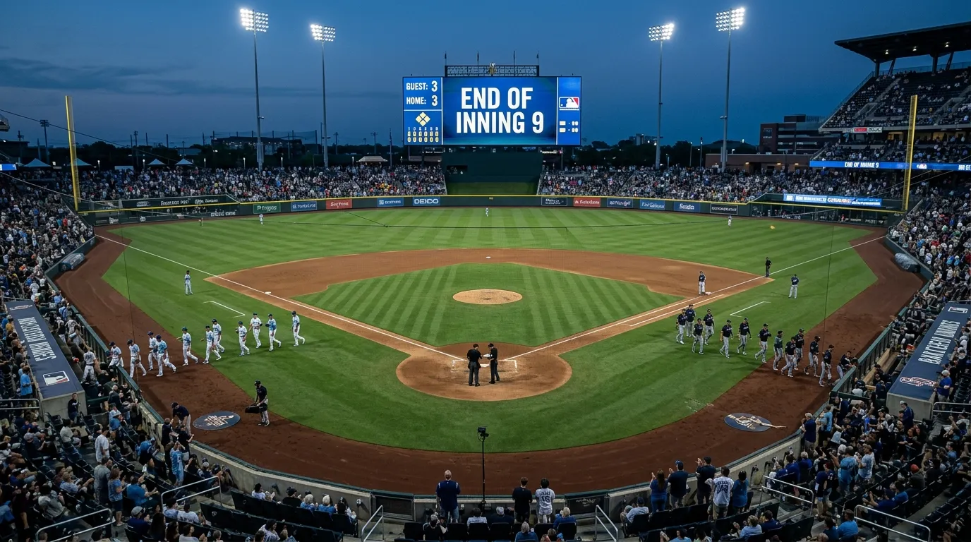 Entstehung Extra Innings beim Baseball – Spielstand nach neun Innings ohne Sieger