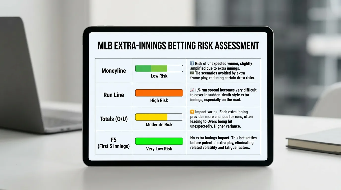 Auswirkungen Extra Innings auf verschiedene Baseball Wettarten – Risikoübersicht für Wetter