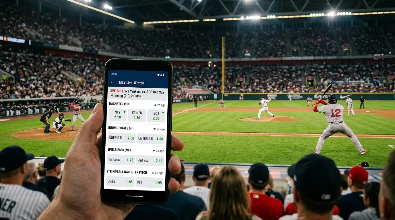 MLB Live-Wetten In-Play Märkte bei deutschen GGL-Anbietern – Pitch-by-Pitch Baseball Wetten unter GlüStV 2021