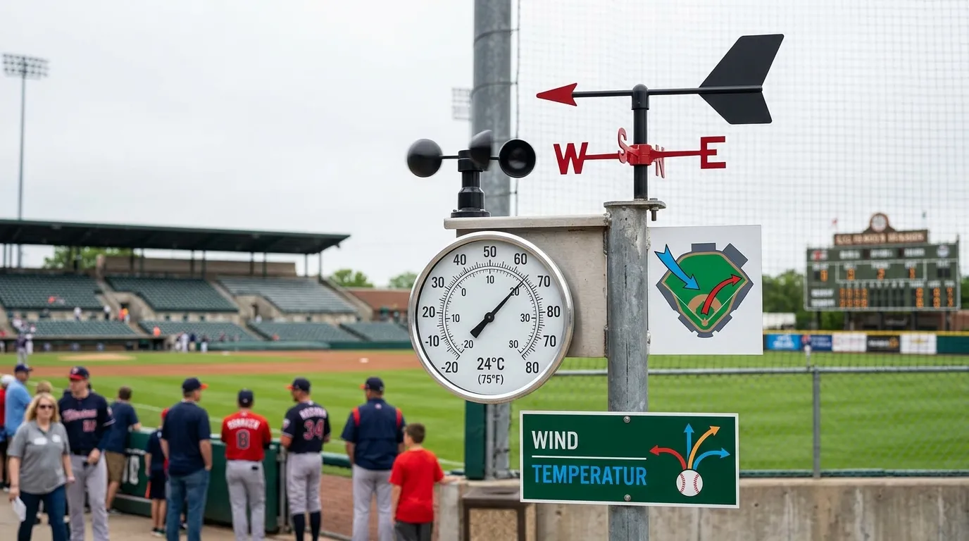 Wind und Temperatur als Stadion-Faktoren beim Baseball Wetten – Einfluss auf Over/Under-Linien