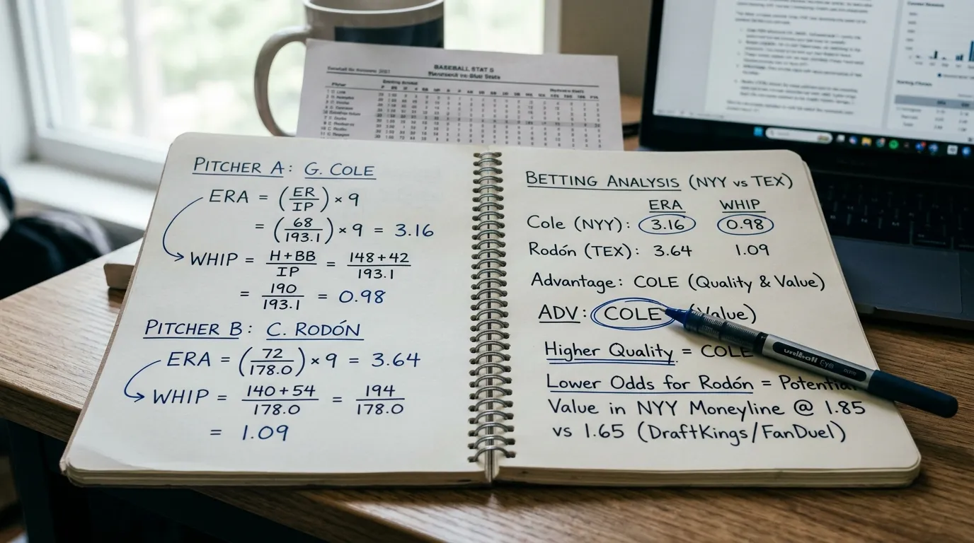 Value Betting bei Starting Pitcher Baseball Wetten – wertvolle MLB-Quoten aus Pitcher-Daten erkennen
